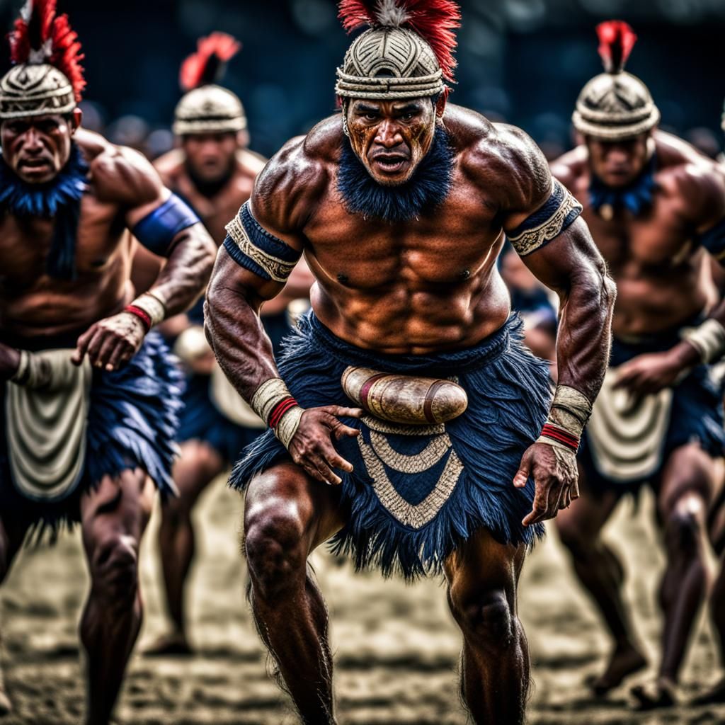 Samoa warrior
