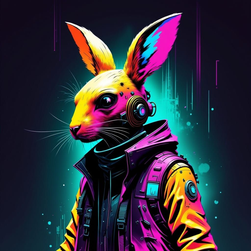 Synthwave Rabbit