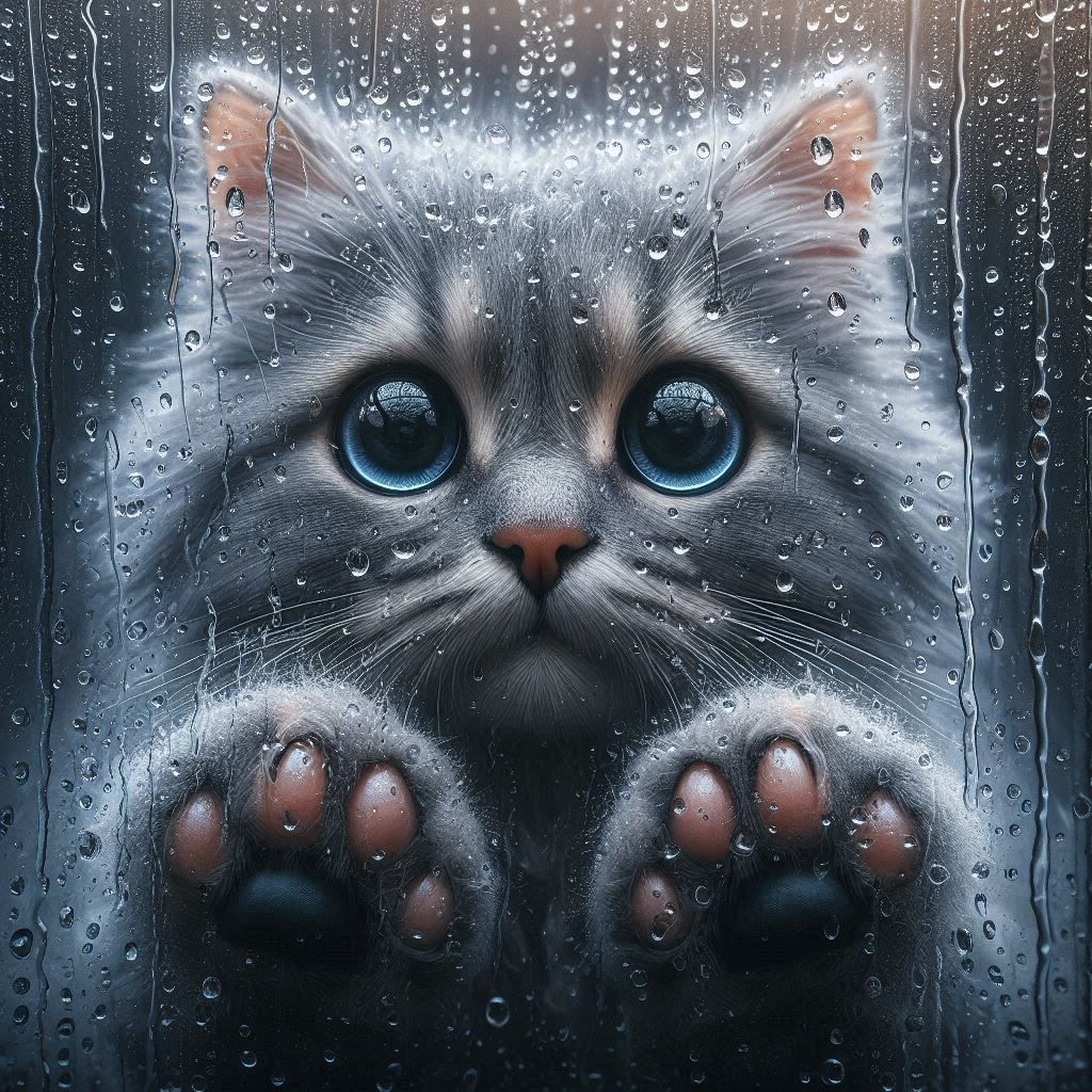 let me in house, pleeeease 😿