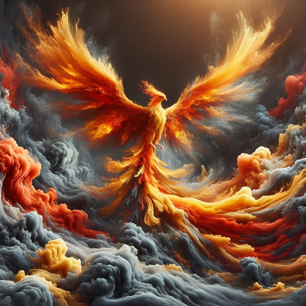 The Phoenix  by @Huntaer87
