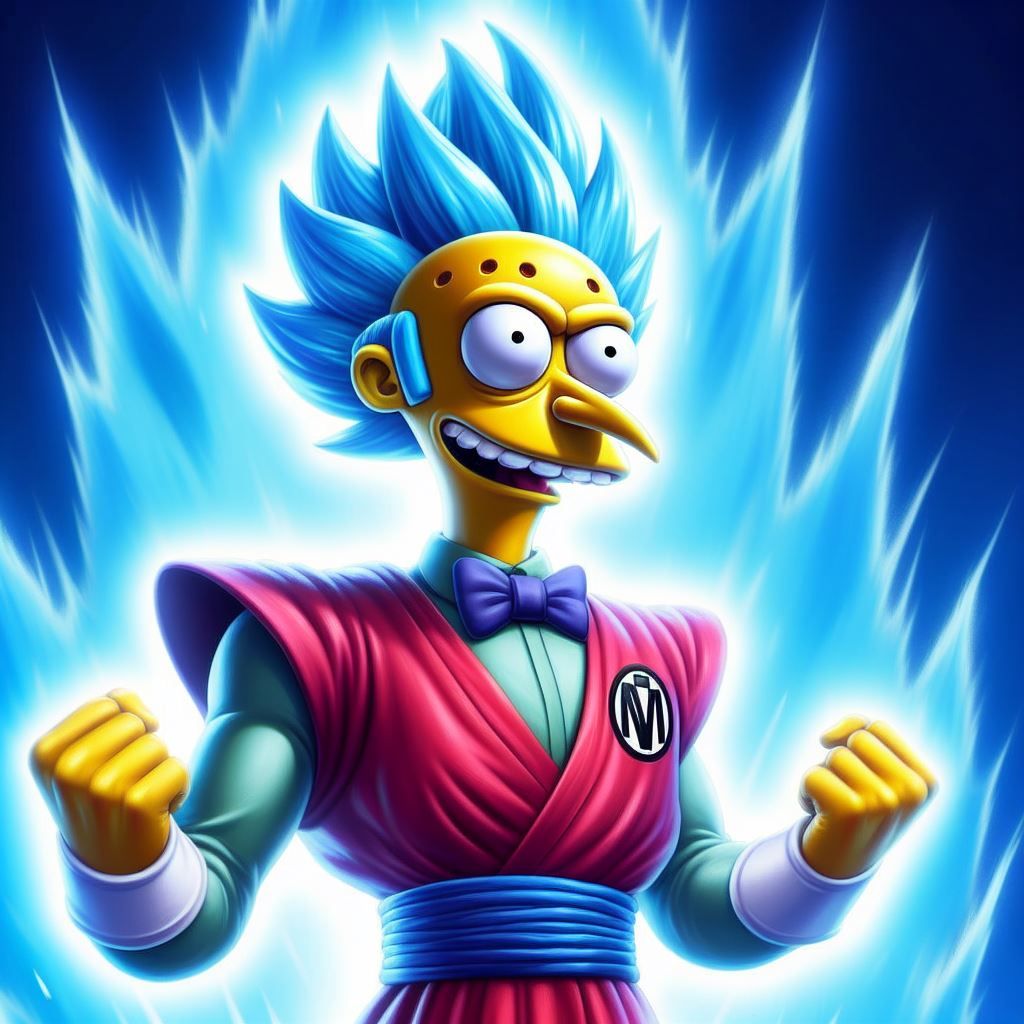 Super Saiyan Blue Burns