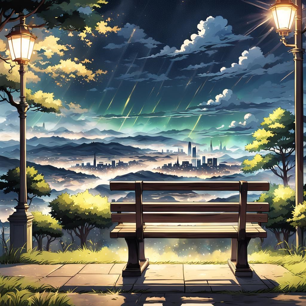 Beautiful city night scape 