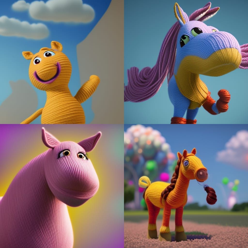 Yarn Horse