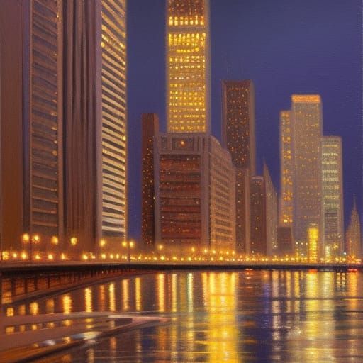 Chicago at Night