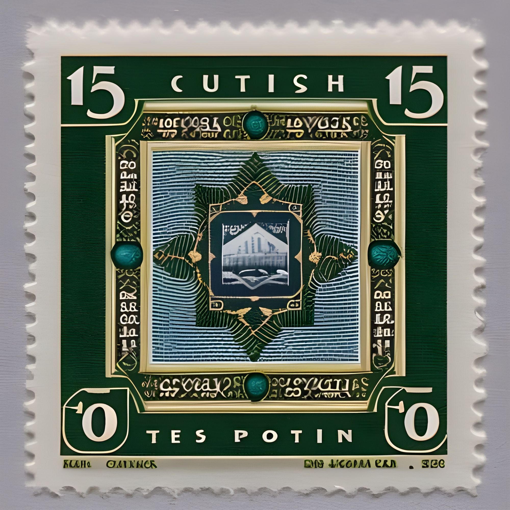 An Irish Stamp AI Generated Artwork NightCafe Creator