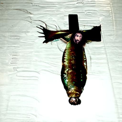 jesus christ as a fish in the mariana trench