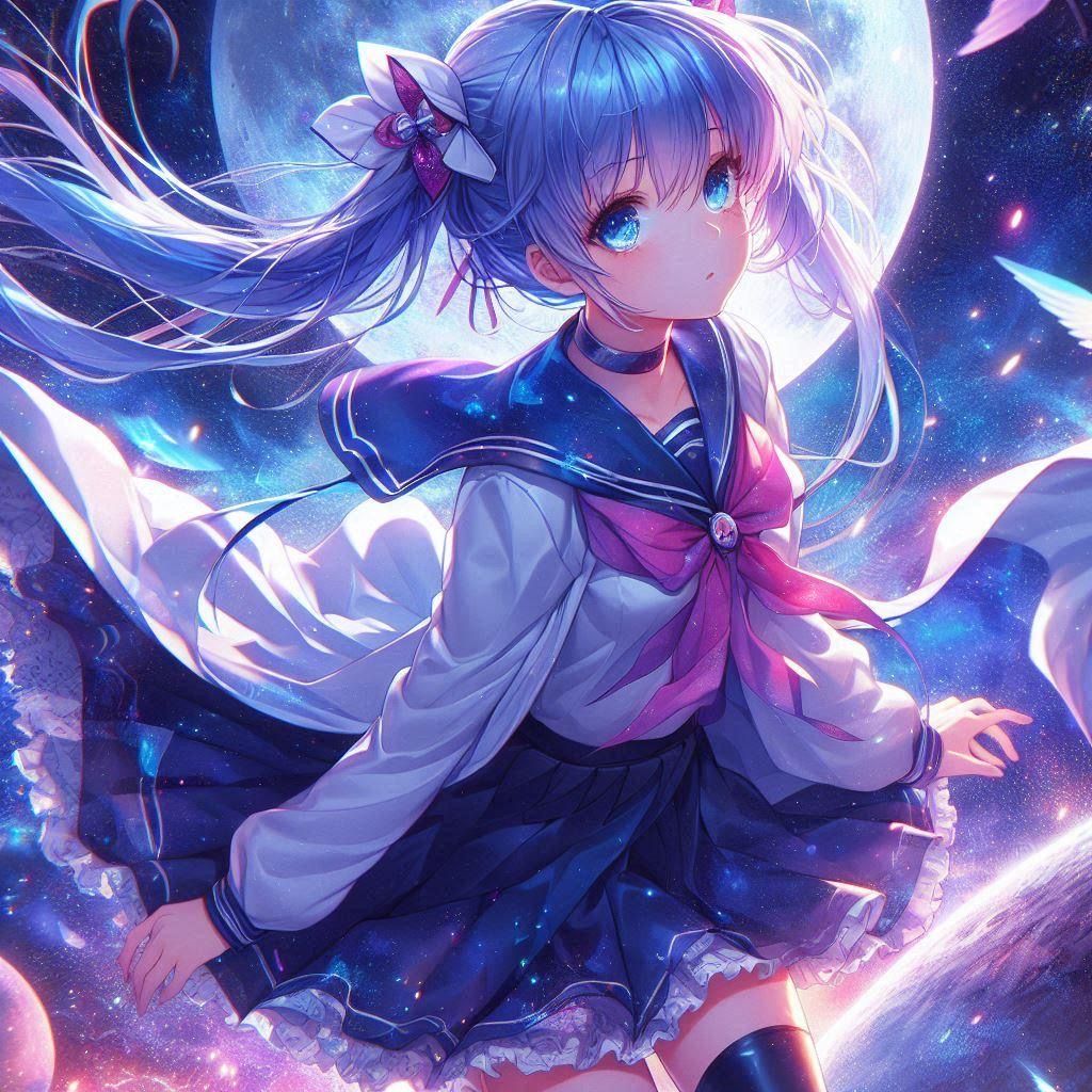 Alternate twin pigtail Ayanami Rei