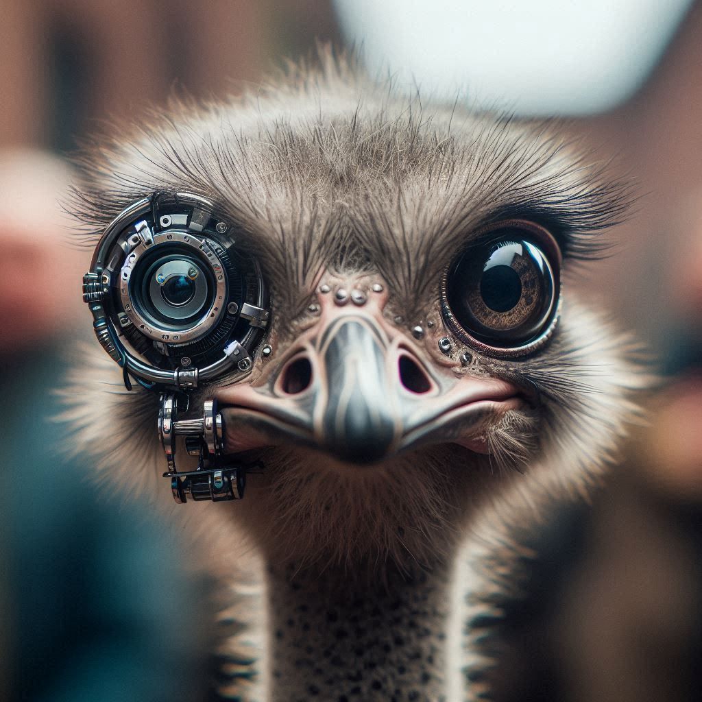 Ostrich Cyborg