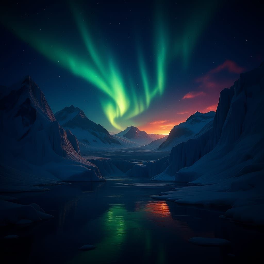 Temple Descends From Sky to Earth in Cinematic Style