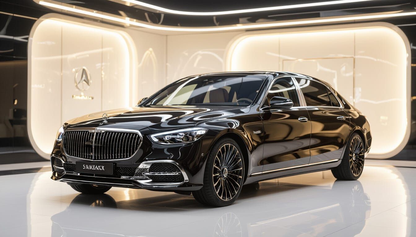 2025 Mercedes-Maybach S 680 Night Series in Showroom