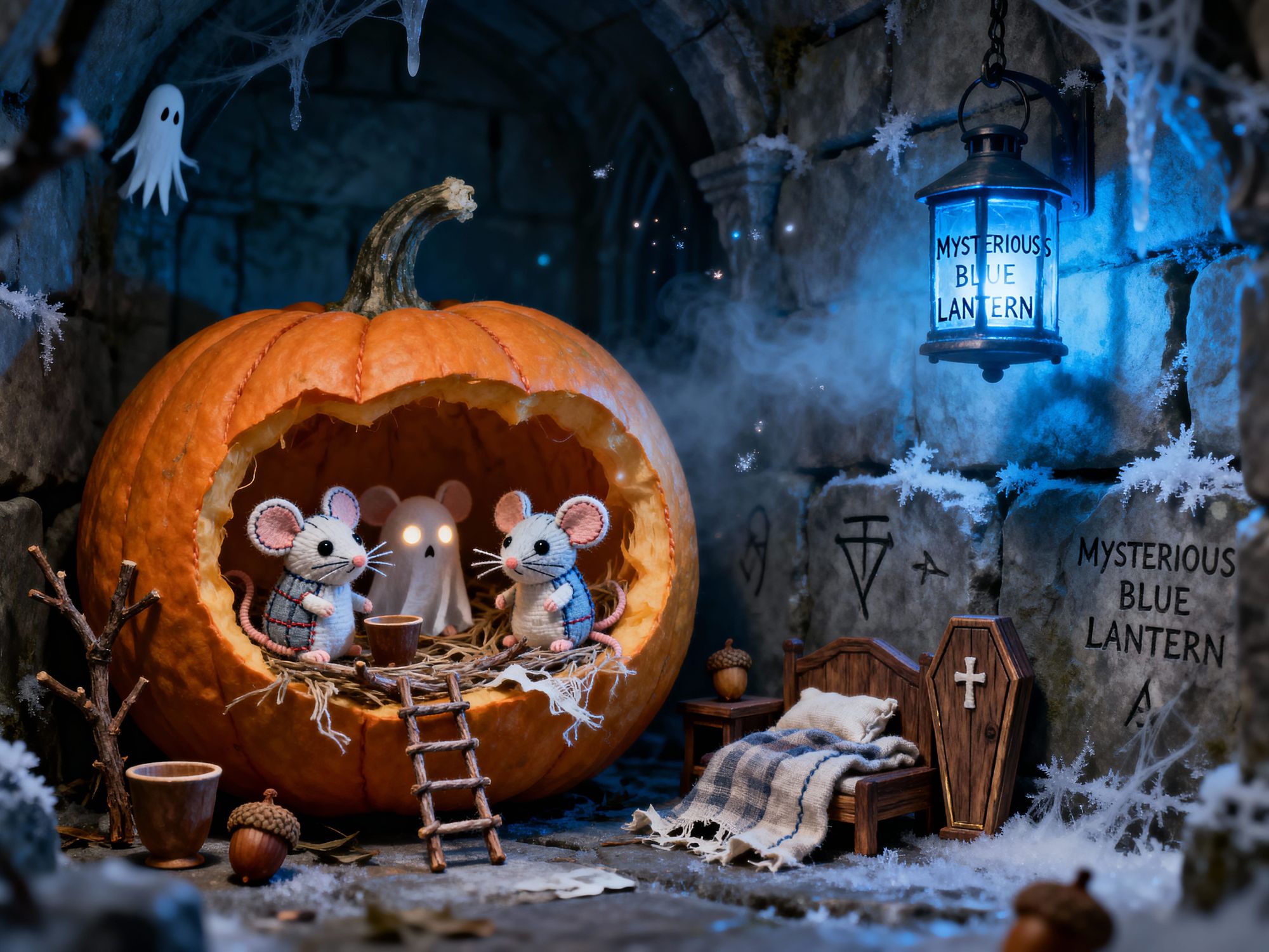 Haunted Holidays – The Pumpkin Nest in the Crypt