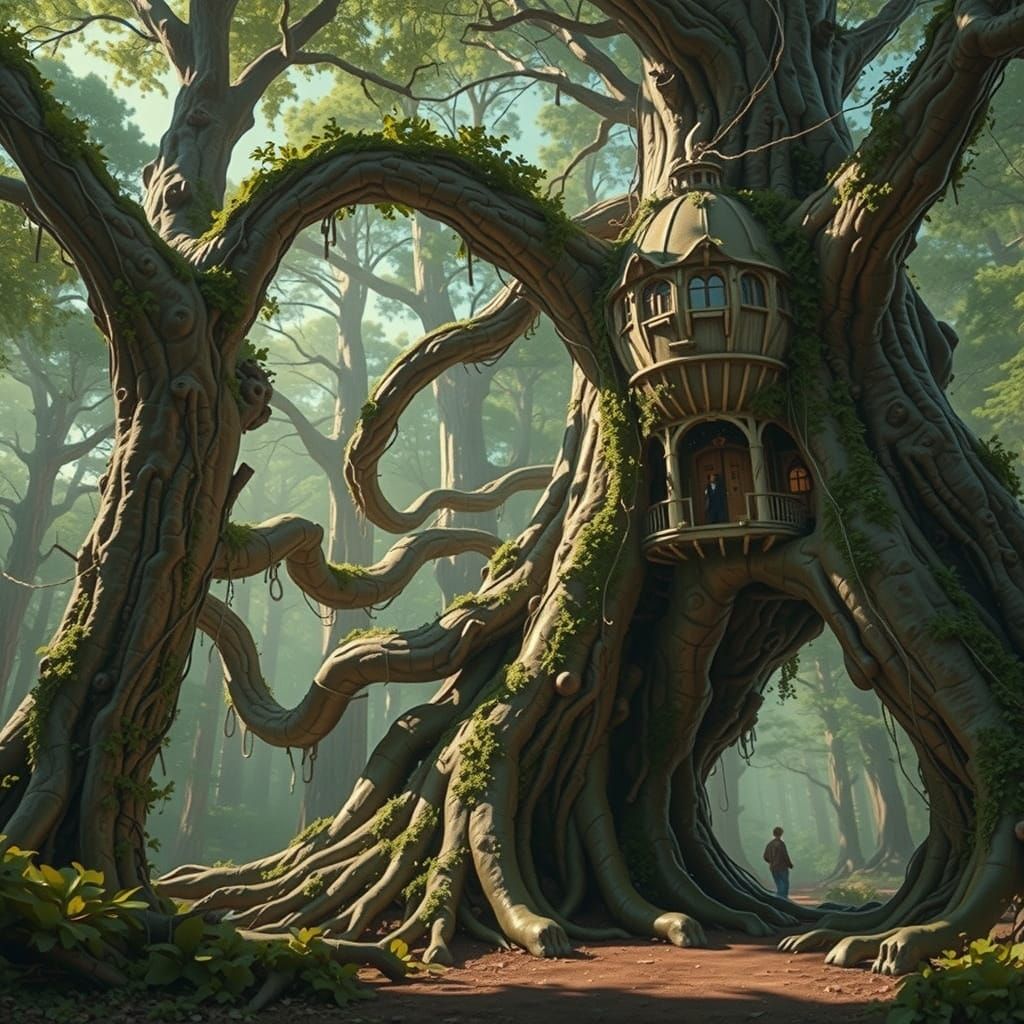 Tree House  by @lionel