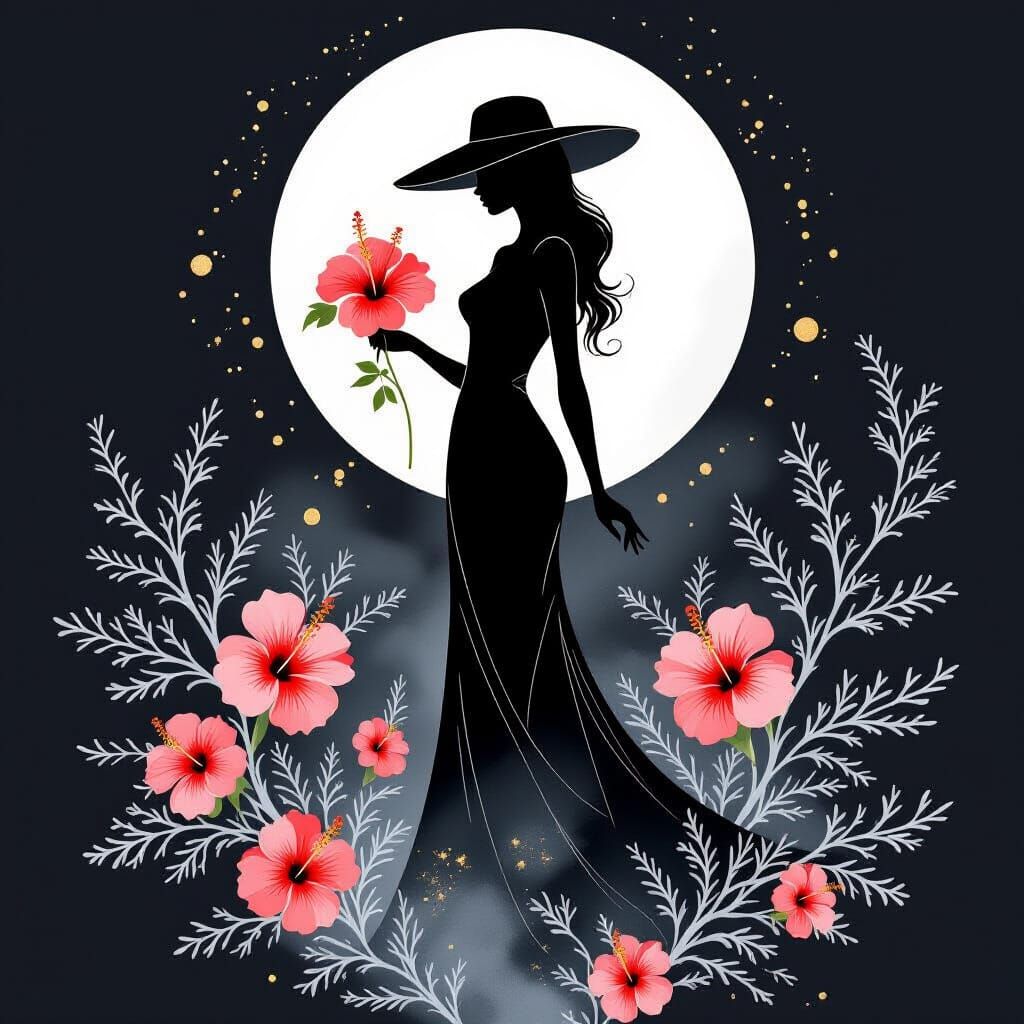 Misterious Lady  by @Sonia