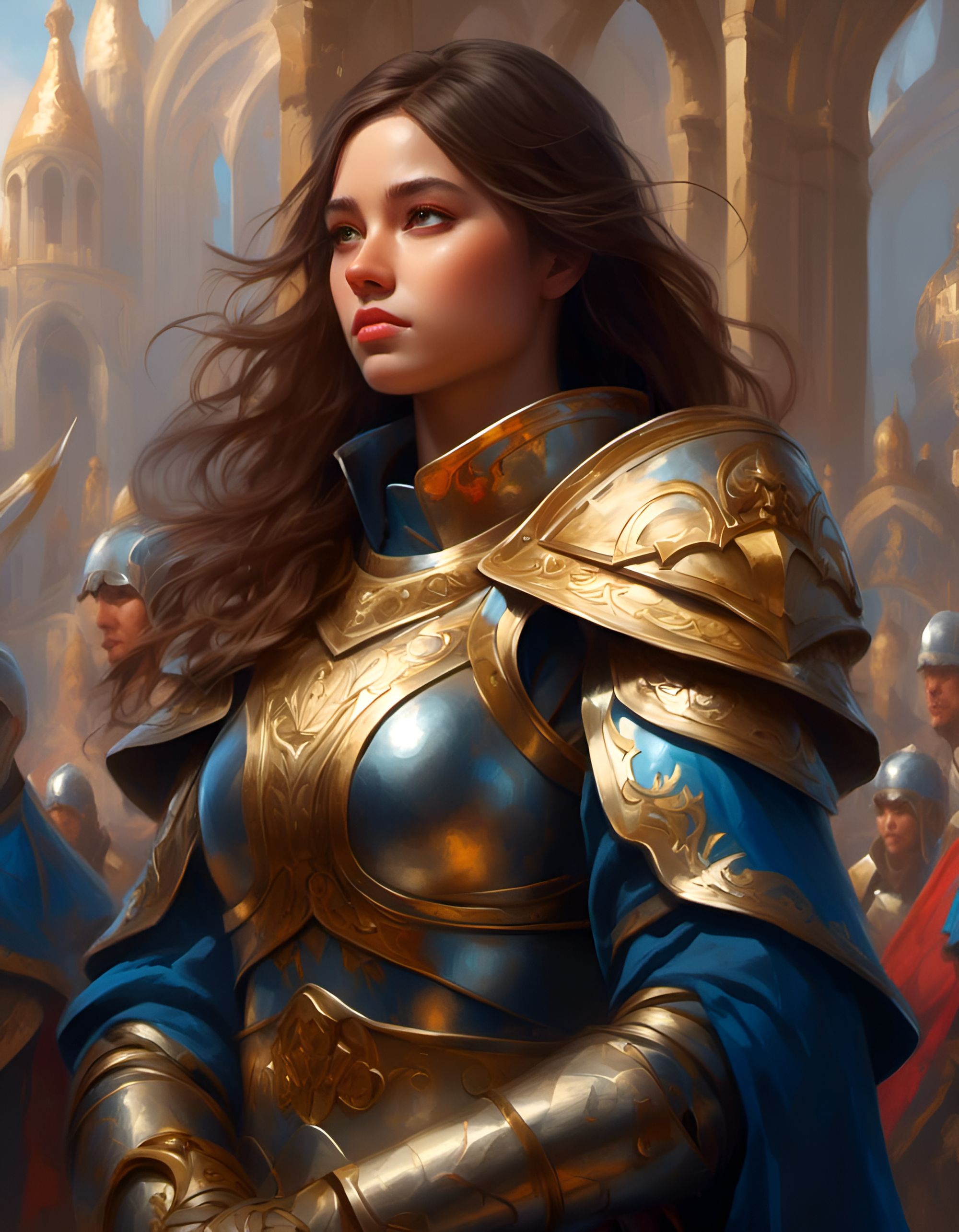 Joan of Arc Reimagined 5 : r/nightcafe