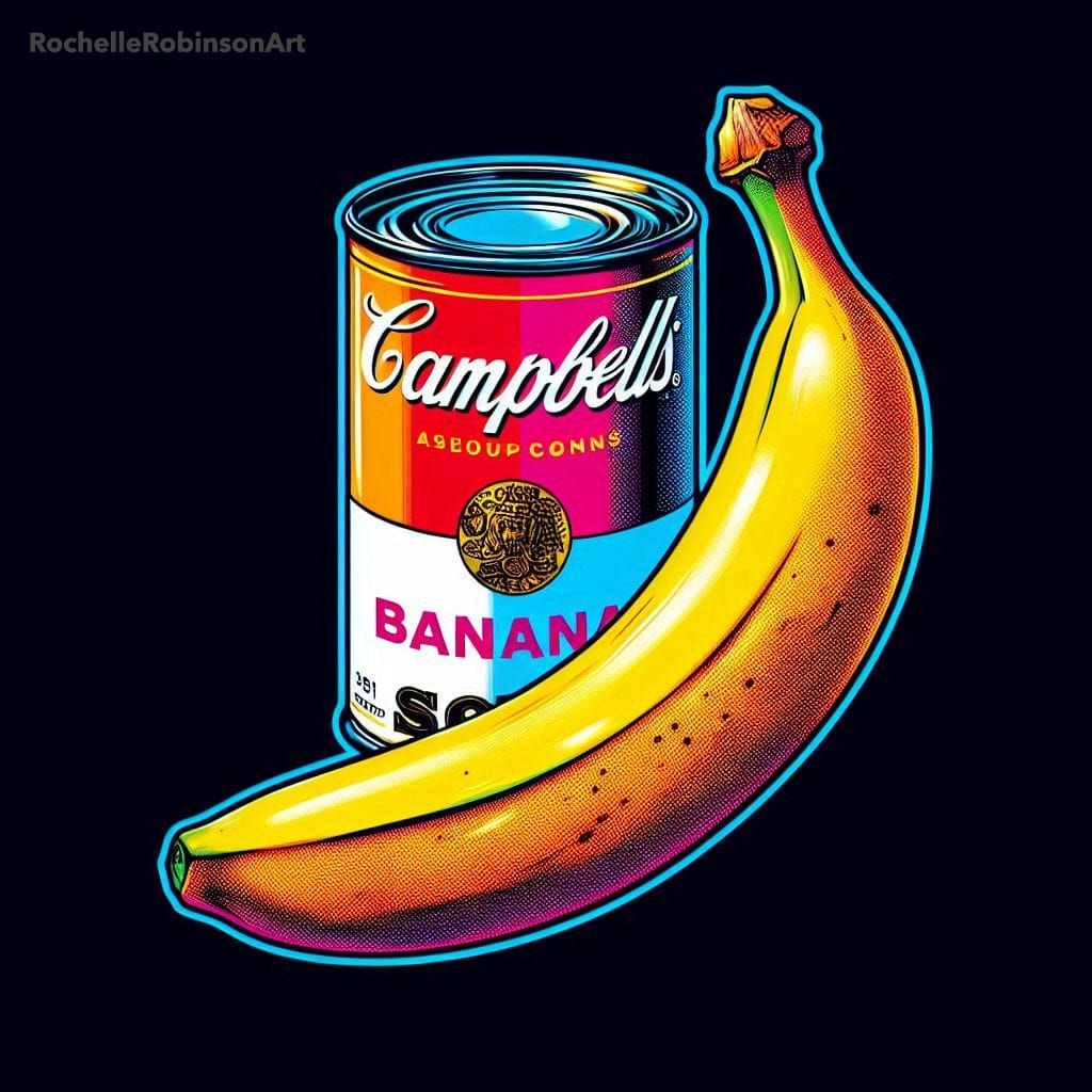 Pop Art Banana