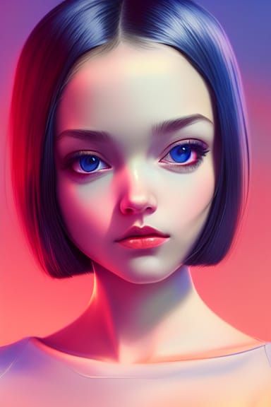 AI Art: bubble girl 2 by @Dreamer