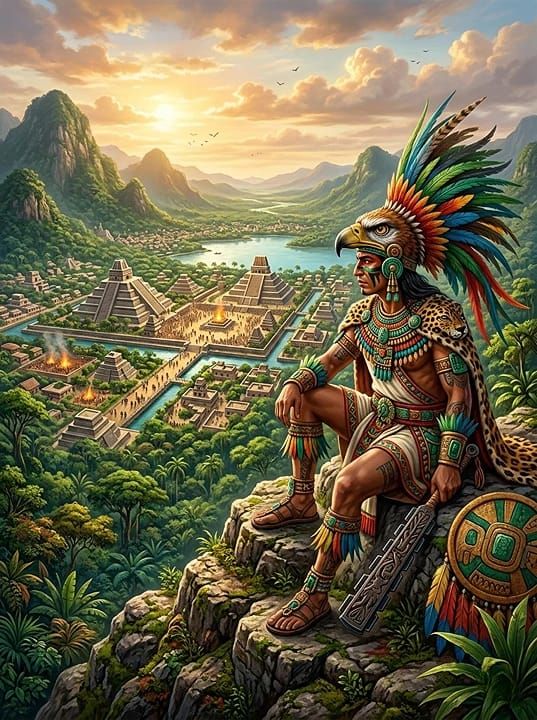 Aztec warrior