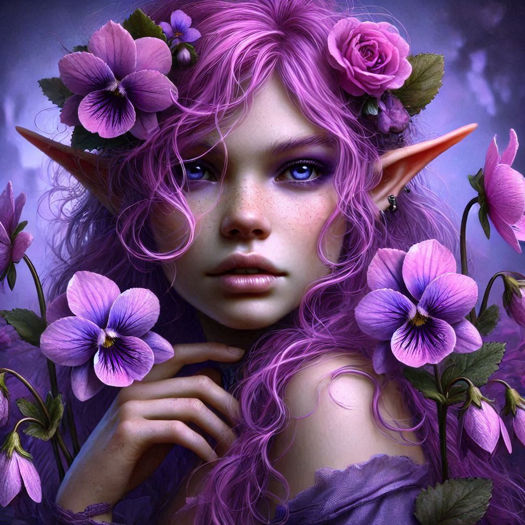 Violet   by @Cthlooly 