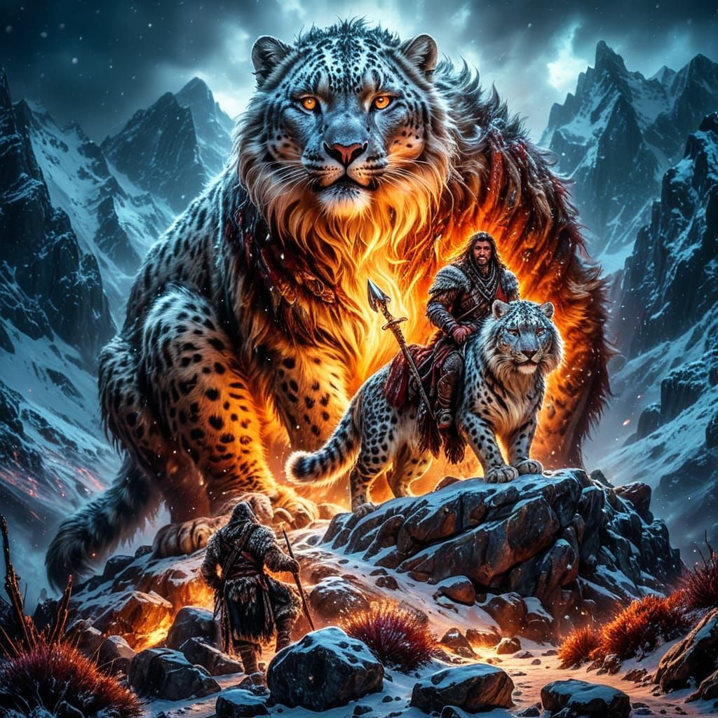 A rugged Nomadic Snowclan tribesman