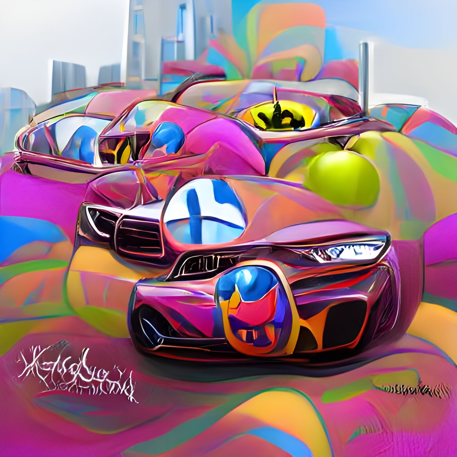Jeff Koon’s BMW X8