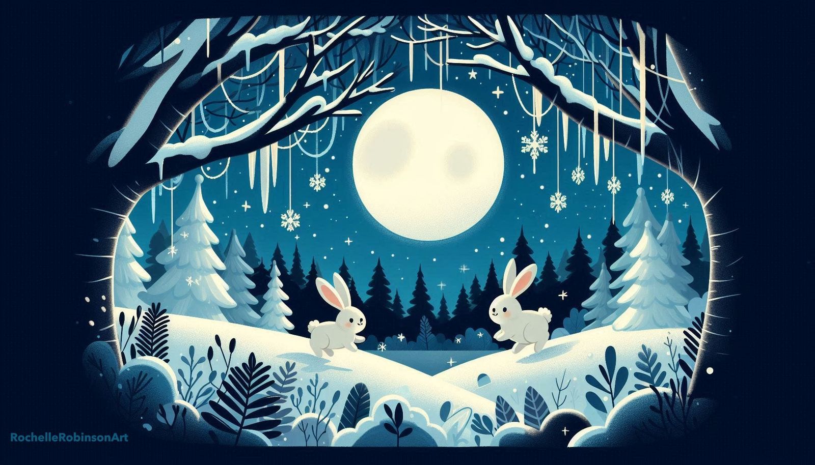 🌲❄☃🐇🌃🧊