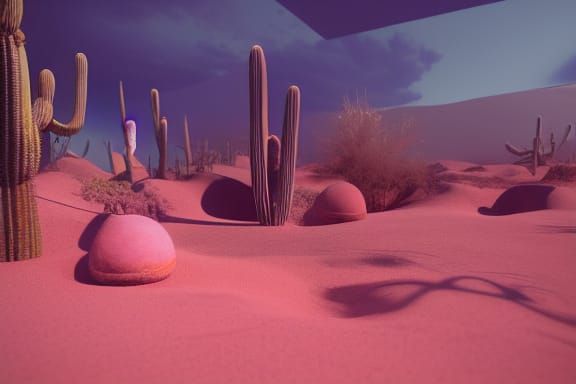 Desert? - AI Generated Artwork - NightCafe Creator