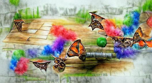 butterfly bats