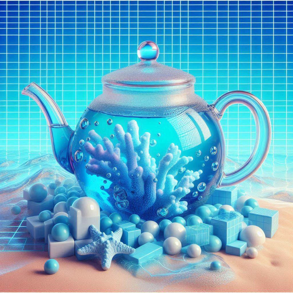 Digital Coral Tea