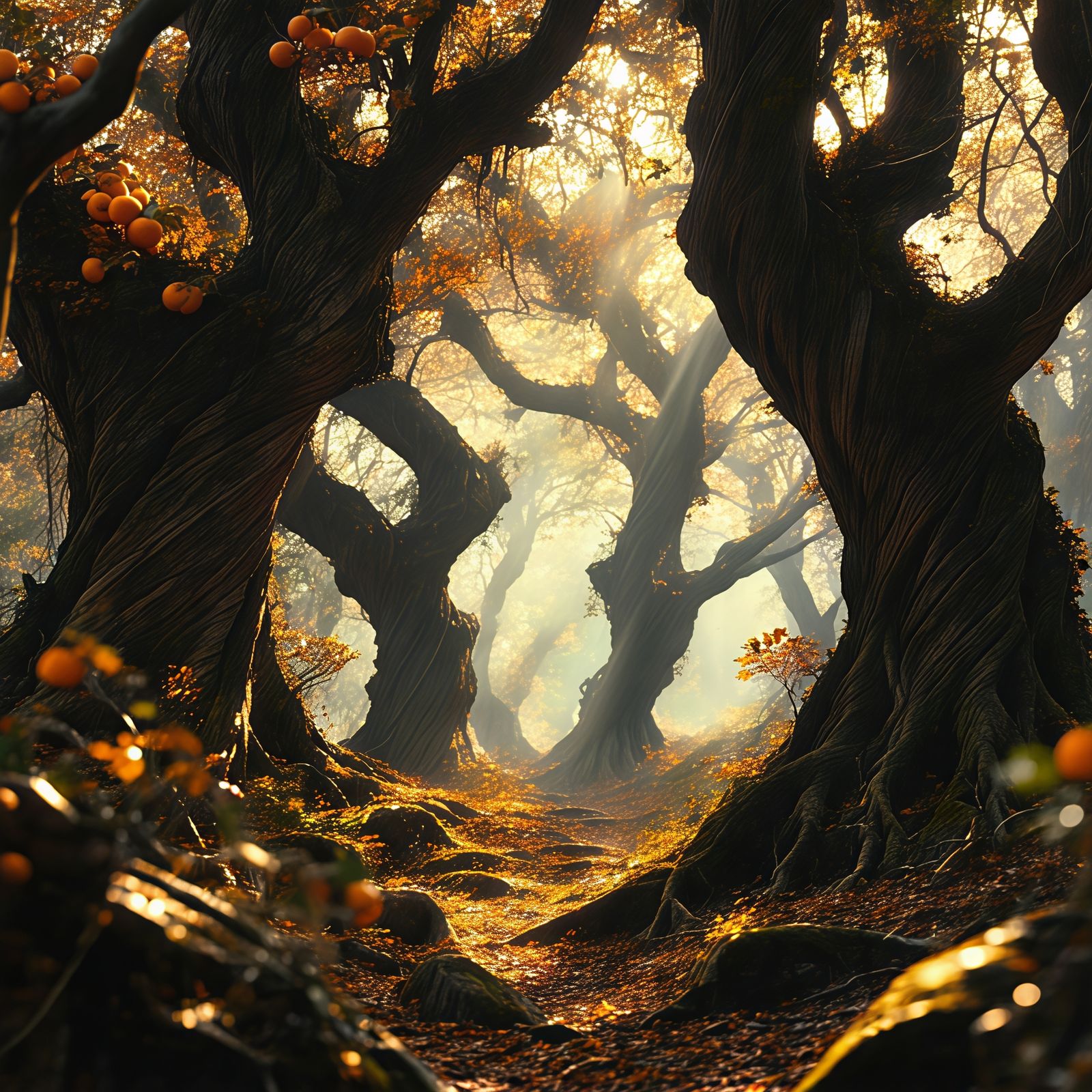 Fun with SD3.5 - Seasons!