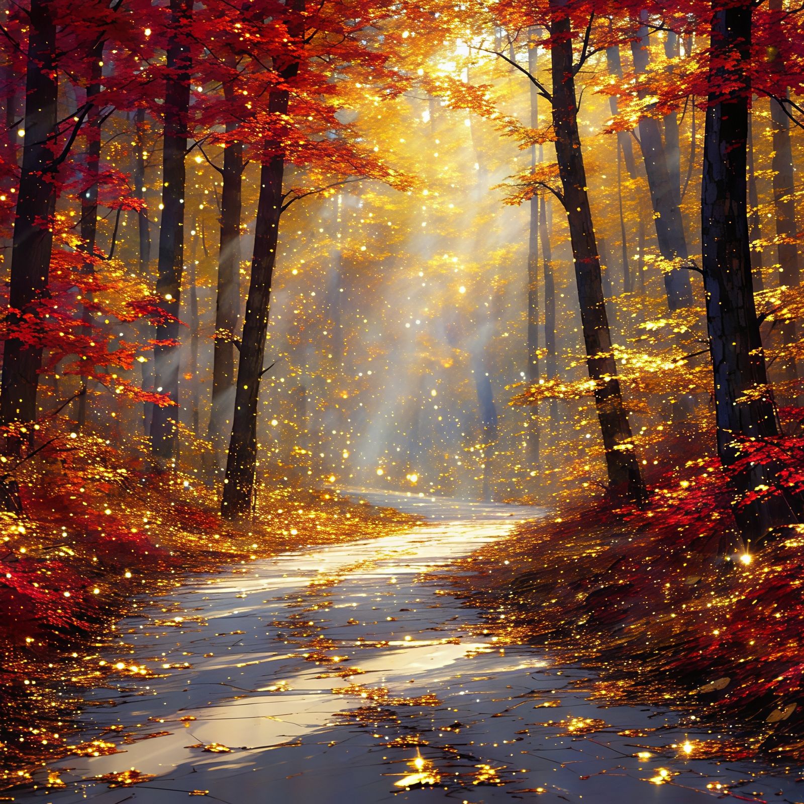 Fun with SD3.5 - Seasons!