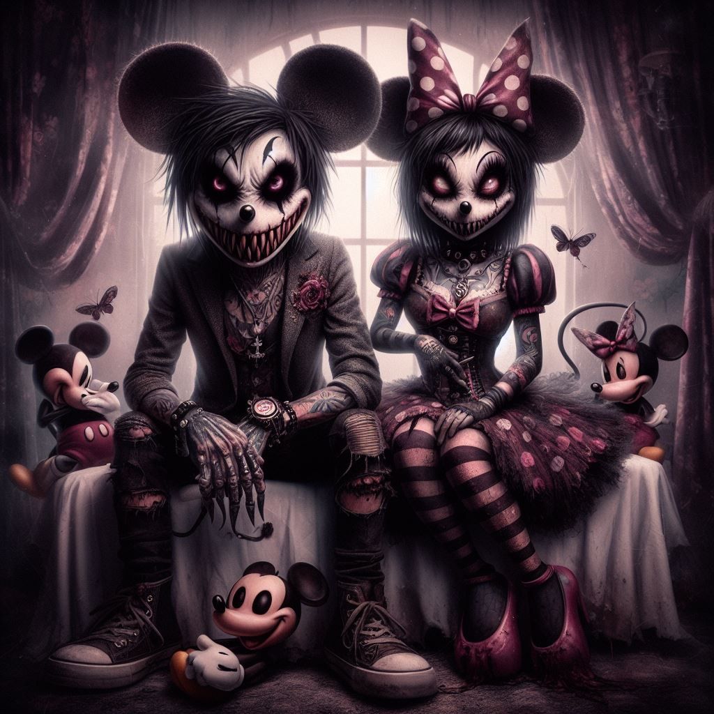 A Little Twisted Mouse Couple