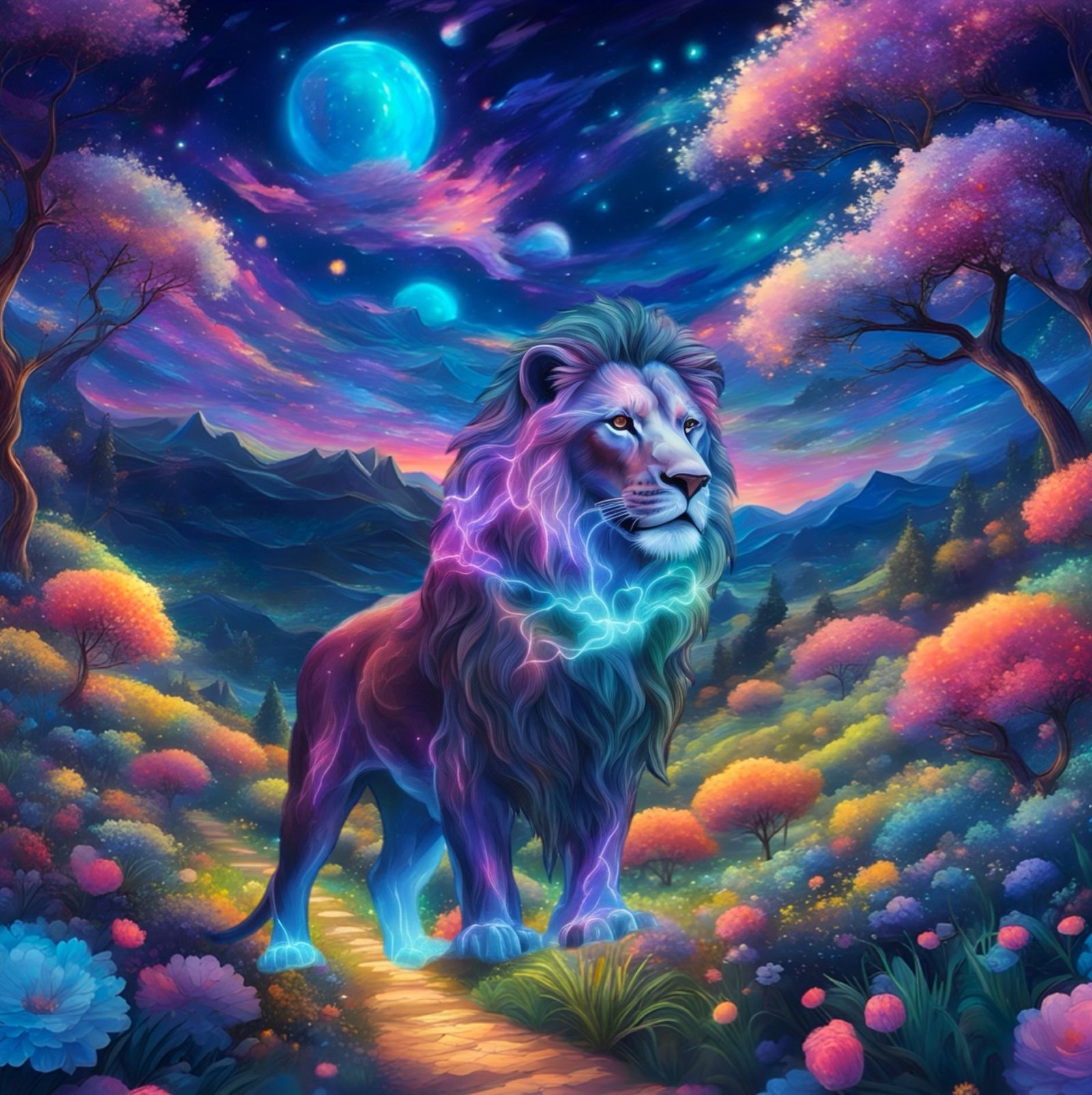 Fantasy Colorful World