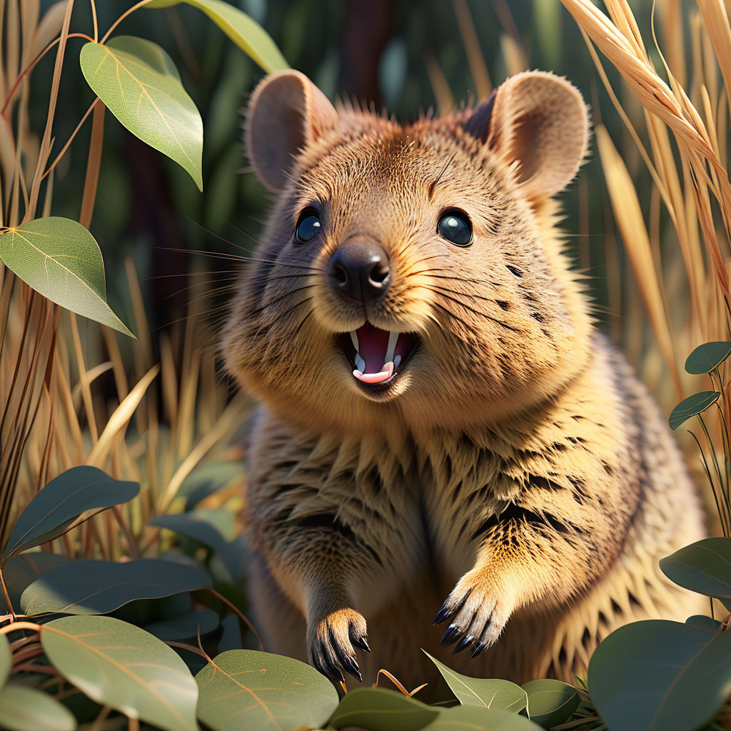 realistic Quokka