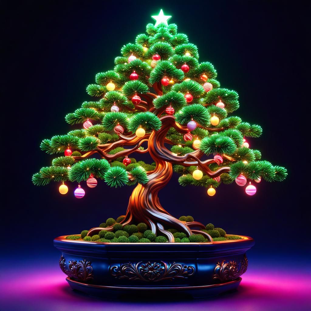 A Happy Bonsai Christmas  by @Paddy OBrien