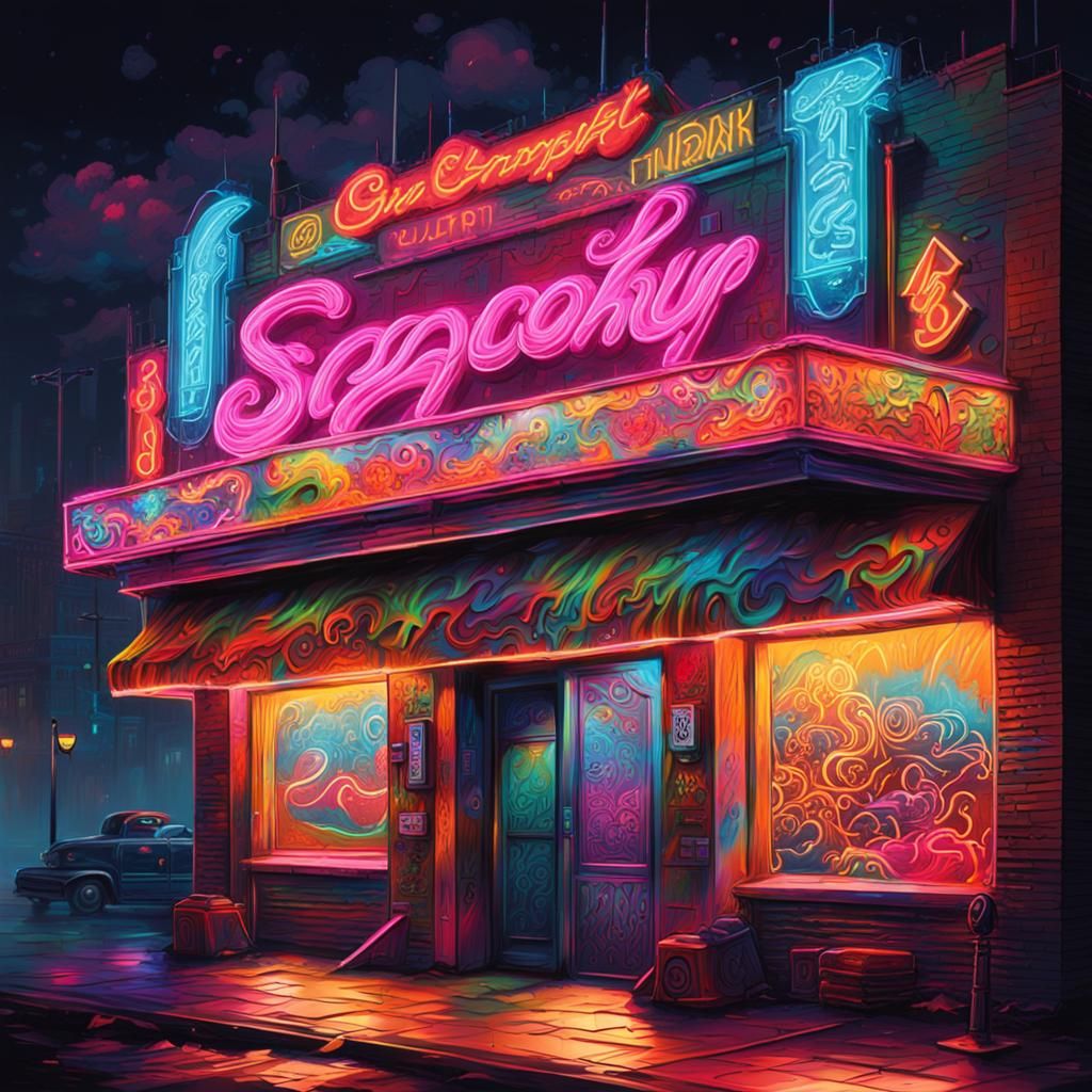 Neon Lights  by @undefined