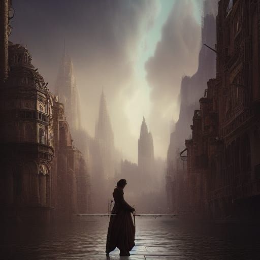 Connected Souls: Epic Digital Matte Painting