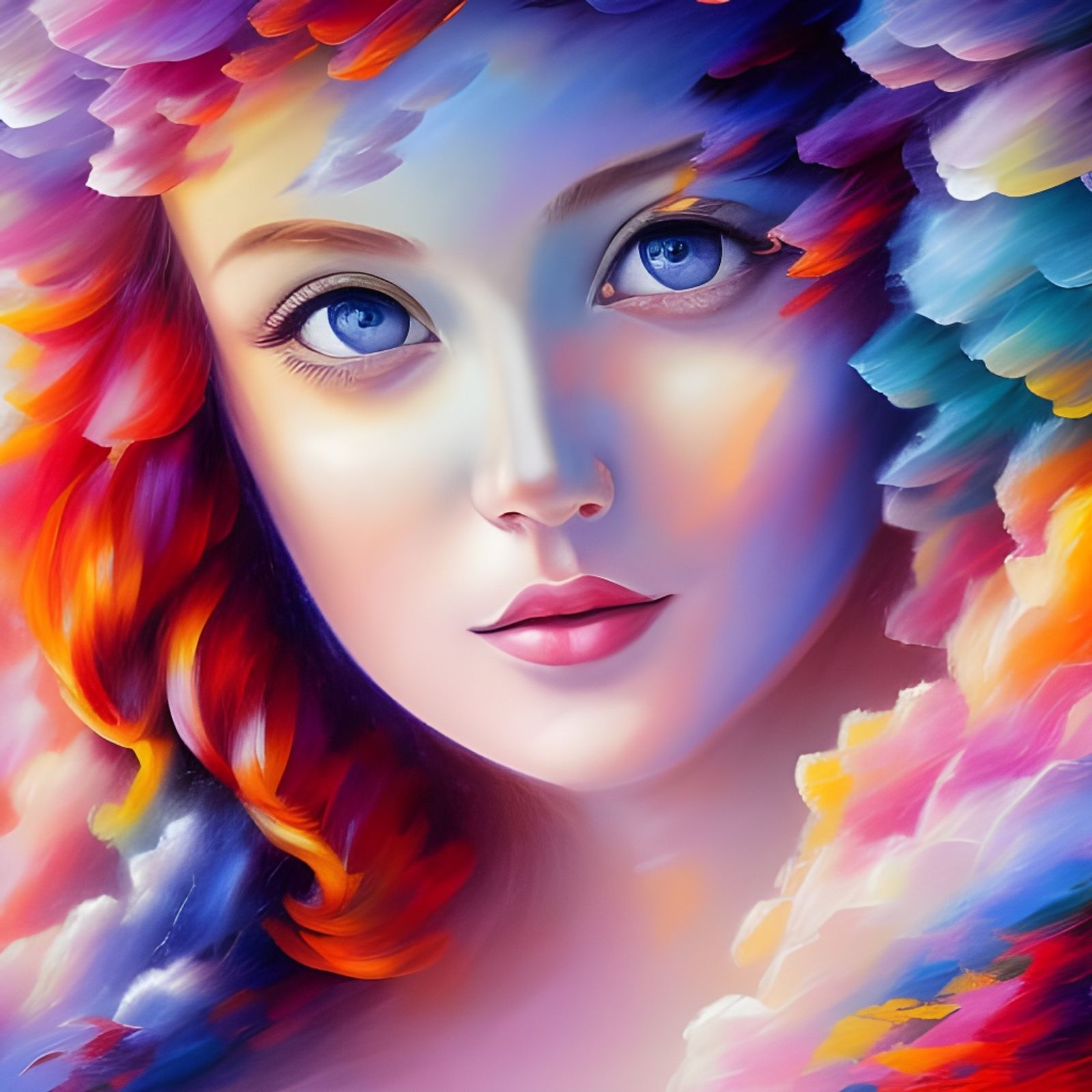 most beautiful girl paintings wallpapers