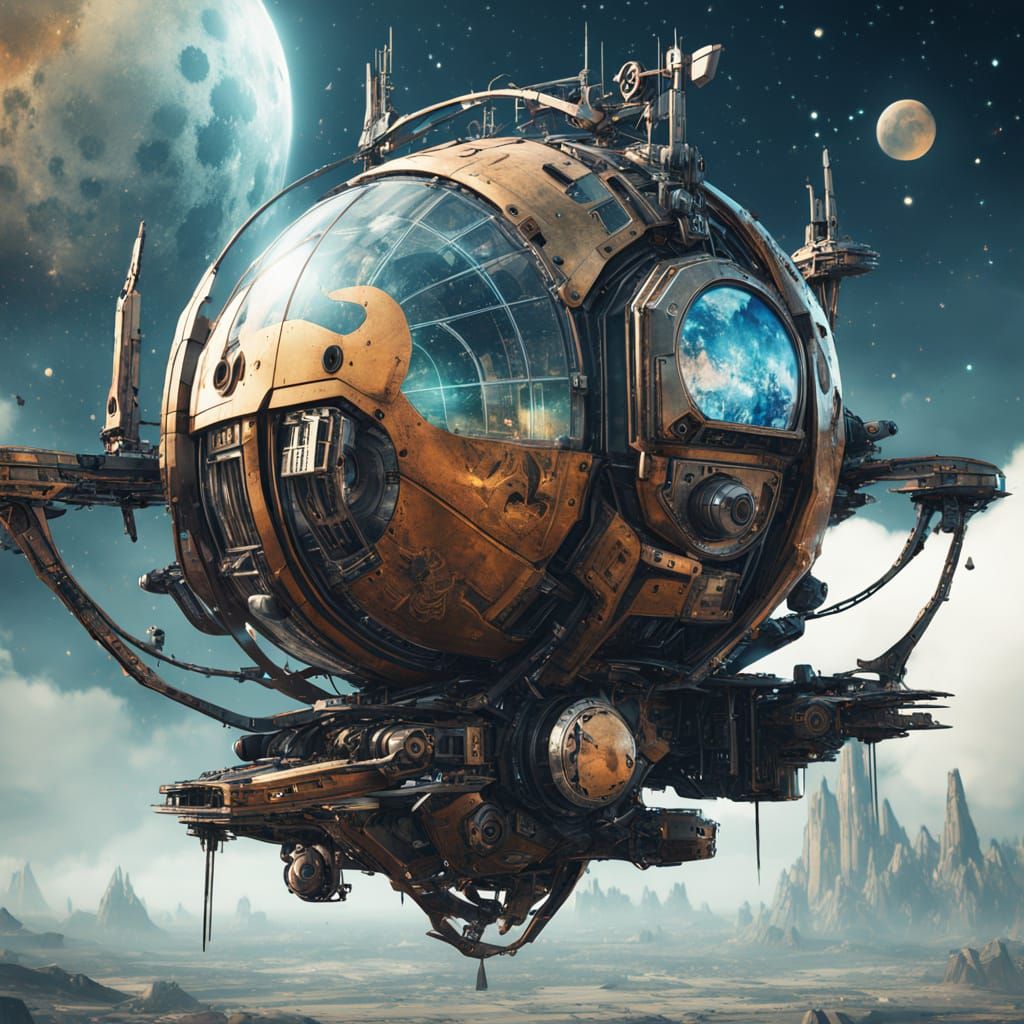 The Probe...  by @BlueDreamSkipper