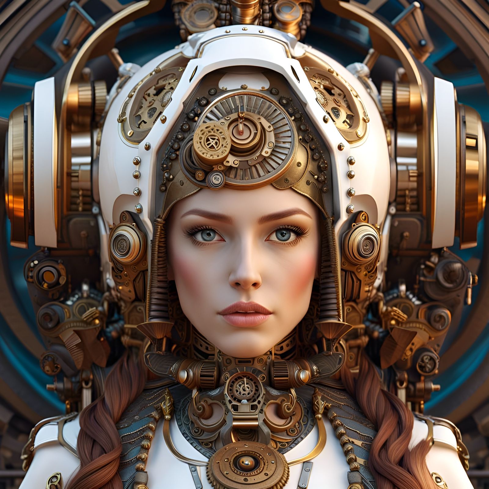 SciFi woman - AI Generated Artwork - NightCafe Creator