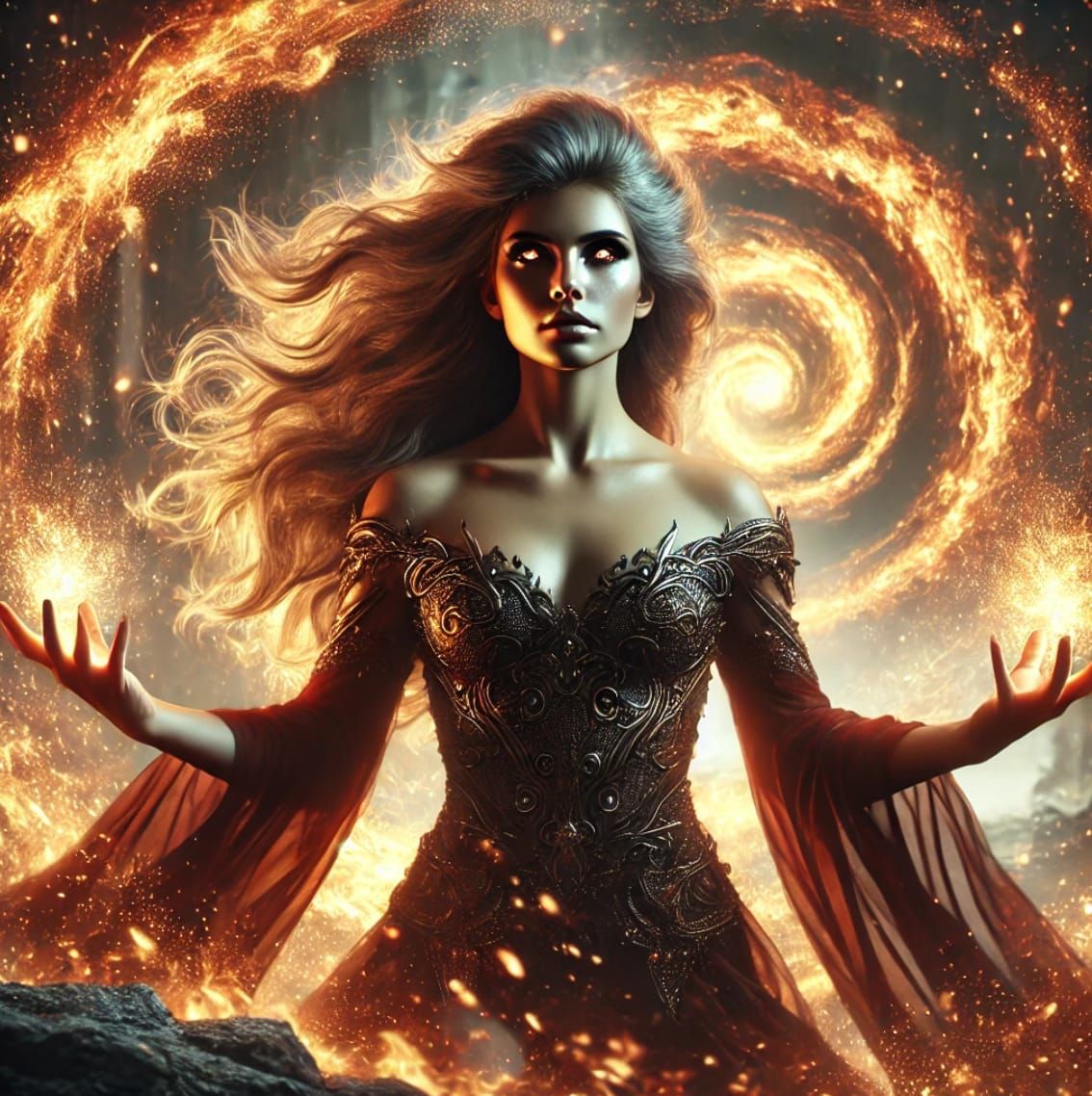 Inferno Enchantress: Keeper of the Flame