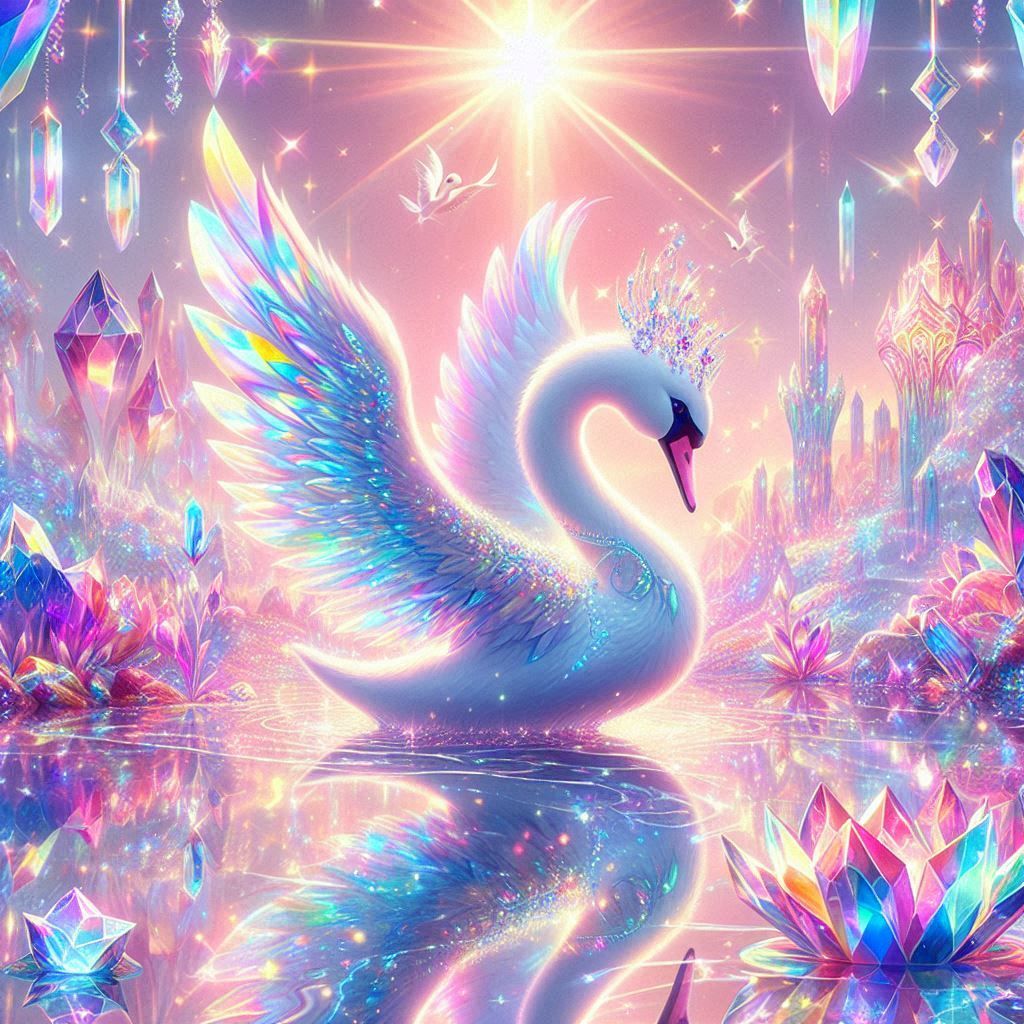 Fantasy swan  by @Csf