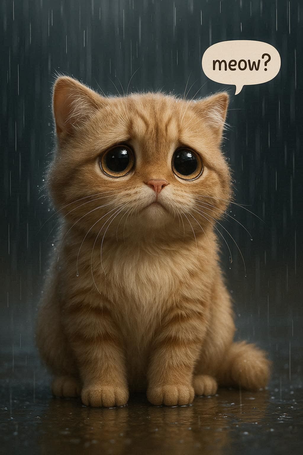 "Will you adopt me?"