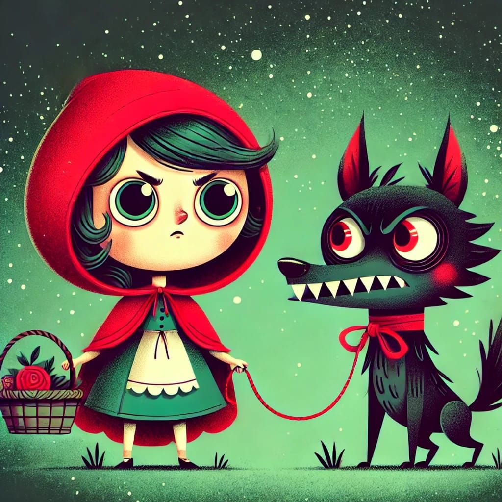 inspired by Little Red Riding Hood