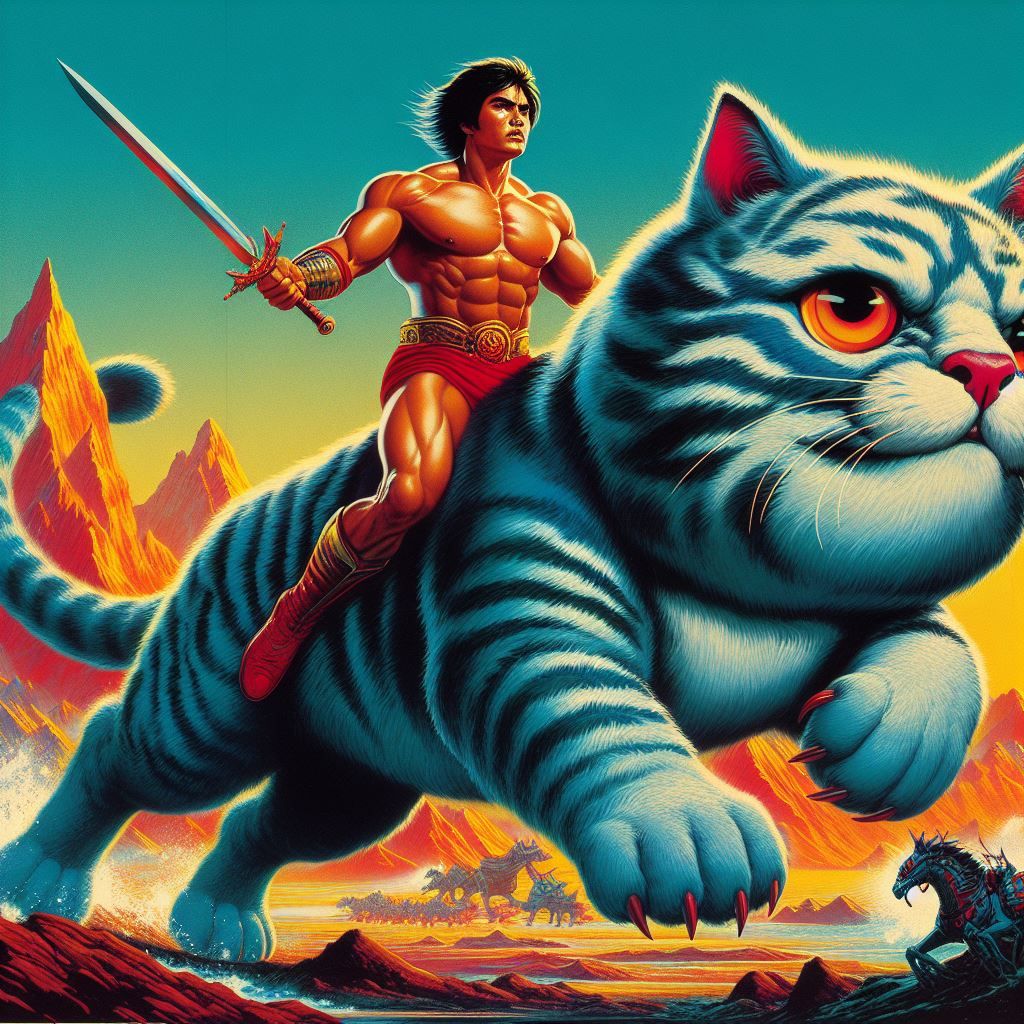 He-Man and Battle Cat Imposter