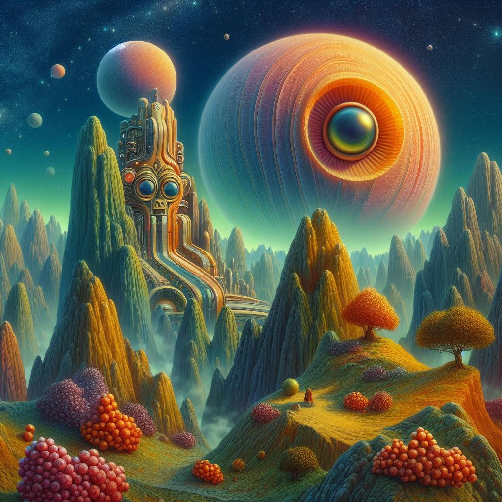 Inspired by the 1973 movie "La Planète Sauvage" (Fantastic Planet) directed by René Laloux