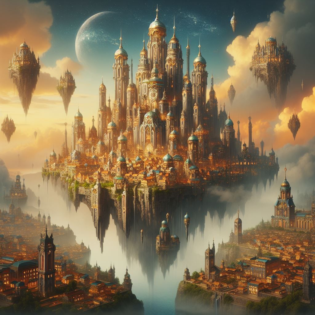 Nimbus, the flying city