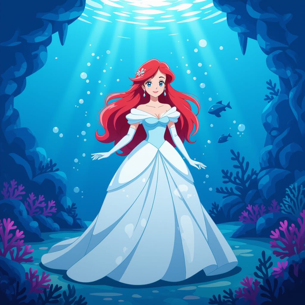 Little Mermaid Wedding 