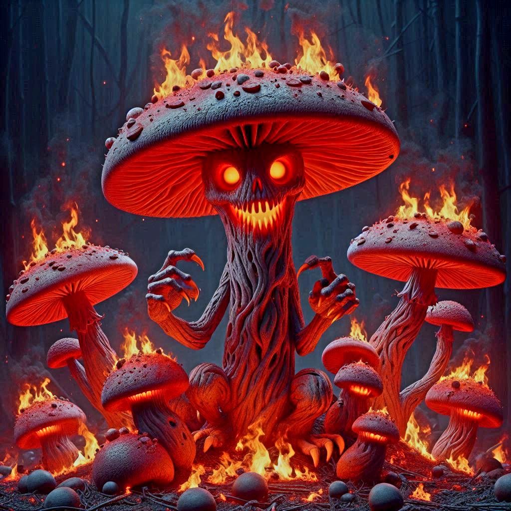 Pyroshrooms