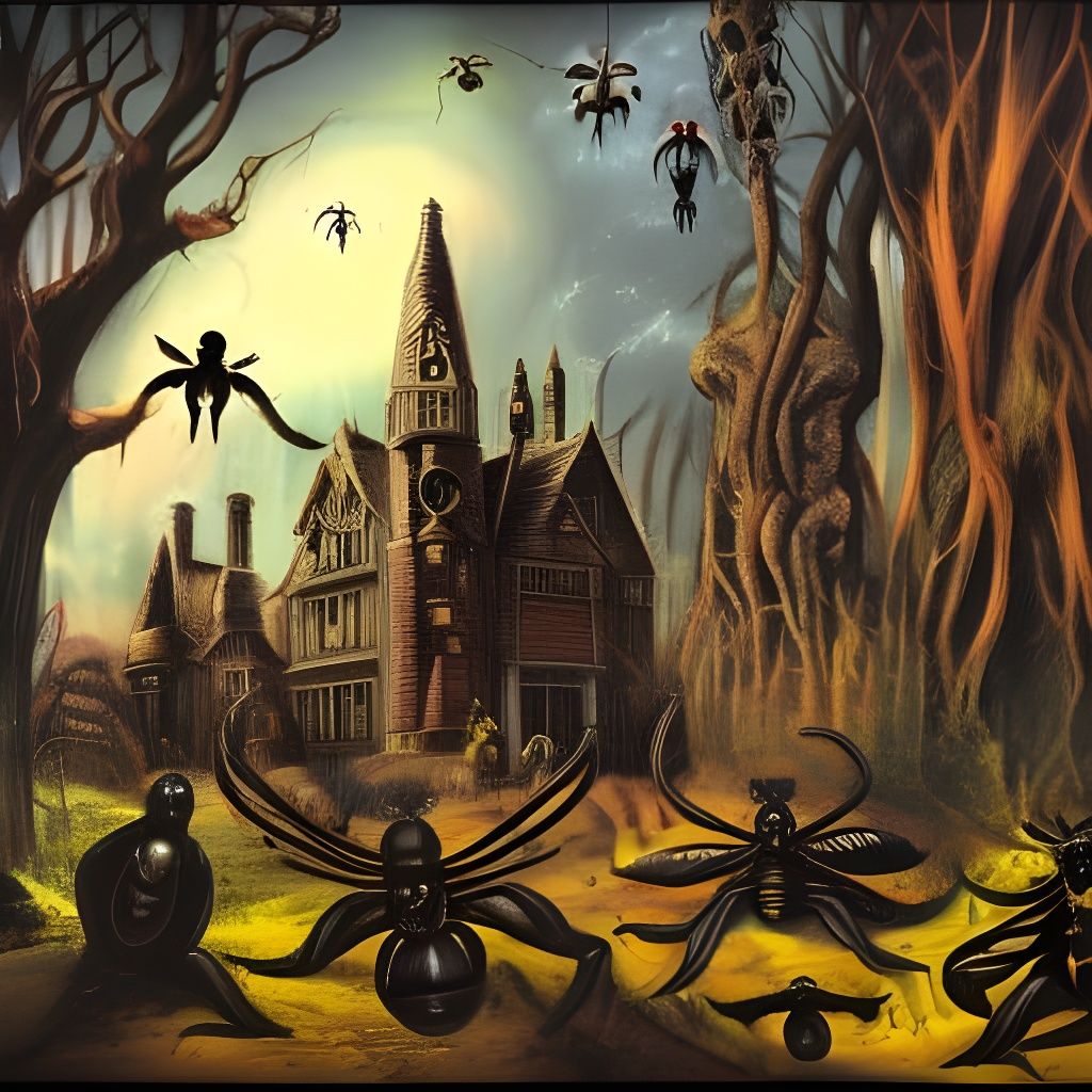 The Savage Bees come to Mansion of the Doomed