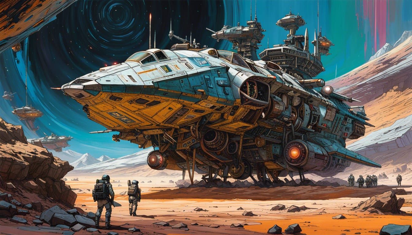 on the surface  by @SpacemanR